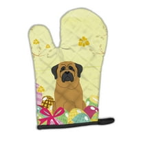 Carolines Treasures BB6018OVMT Easter Eggs Mastiff Oven Mitt Large multicolor