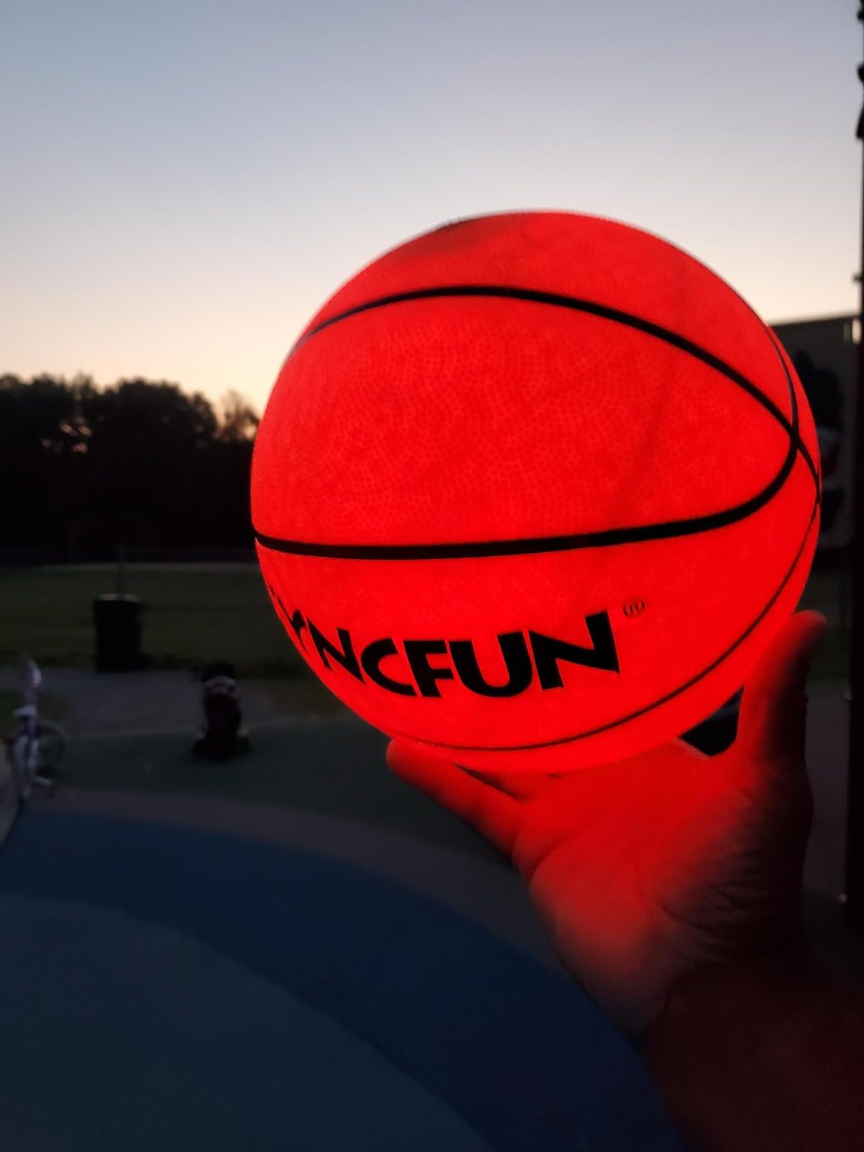 SYNCFUN Glow-in-the-Dark LED Basketball Size 7 photo 6
