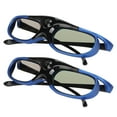 thumbnail image 4 of 3D Active Shutter Glasses, Lightweight Rechargeable 144Hz DLP Link 3D Glasses  for  for  for All DLP Link 3D Projectors for, 4 of 7