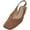 Praline, variant on Gianvito Rossi Women's Tish Praline Ankle-High Leather Slingback - 9M
