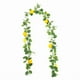 thumbnail image 4 of Guirnalda de limones artificiales, fruta falsa, adorno de primavera y verano, flores artificiales, vegetación Estilo F, 4 of 9