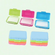 10 Pack Dental Wax Oral Care Orthodontics Wax for Braces Wearer - Blue Color Mint Scent