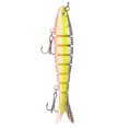 thumbnail image 1 of 10 cm Señuelos de pesca artificiales Señuelos de pesca de mar Aparejos de pesca que se hunden Wobblers con Hook7 #, 1 of 9
