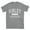 Graphite Heather, variant on Sibley Louisiana Classic Established Men's Cotton T-Shirt
