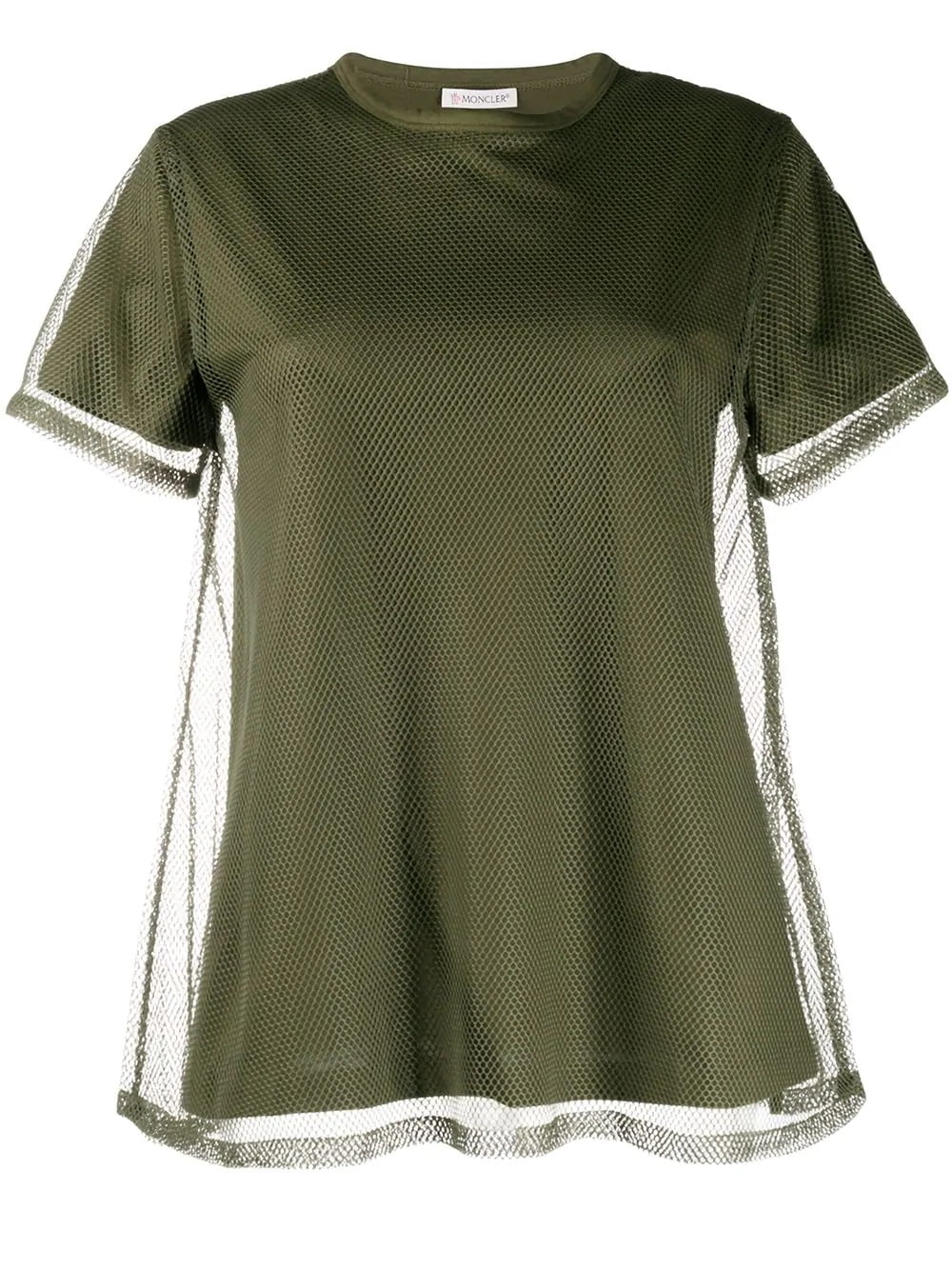 moncler khaki t shirt