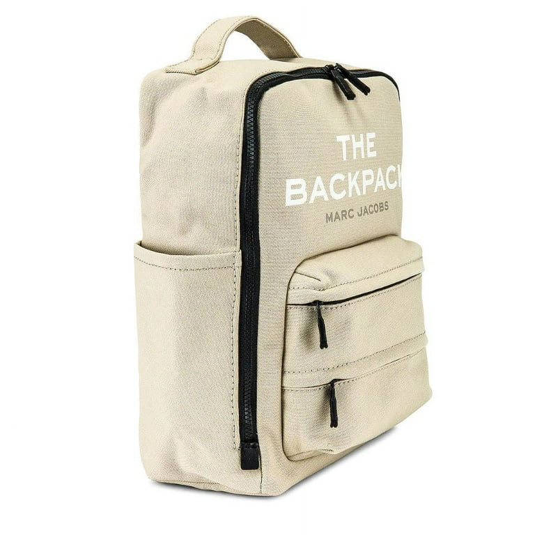 Marc Jacobs Women's The Backpack, Beige, Off White, Canvas