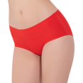 thumbnail image 3 of PNTUTB Women's Seamless Underwear No Show Hipster Panties Solid Color Minimalist Lightweight Breathable Quick-Drying Comfortable Low-Rise Briefs, 3 of 4