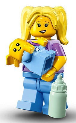 LEGO Baby Medium Azure Body with Yellow Hands MINIFIGURE 