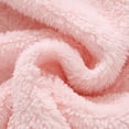 thumbnail image 6 of Fesfesfes Baby Toddler Boys Girls Plush Hooded Romper with Bunny Ears, Warm Fleece Long Sleeve Jumpsuit Outfit for Fall Winter Daily Play Wear Kids 0-3 Years Old., 6 of 6
