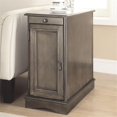 thumbnail image 3 of Furniture of America Daren I Transitional Wood Storage End Table in Gray, 3 of 10