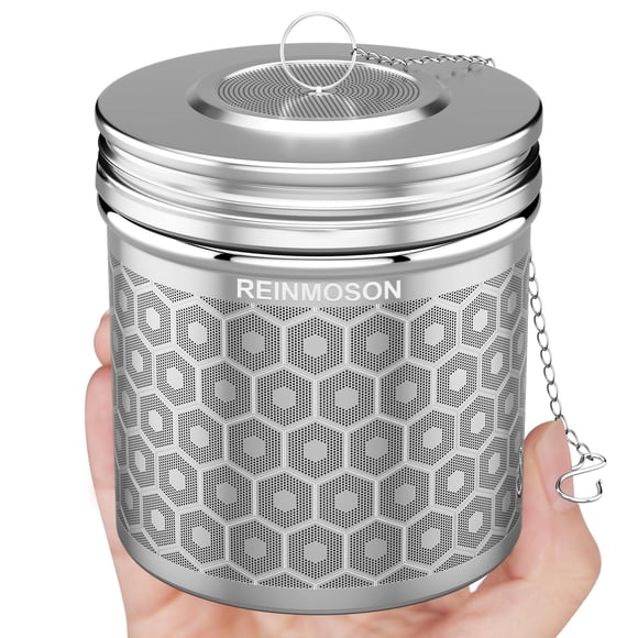 Infusor de té Reinmoson extra grande de acero inoxidable 304