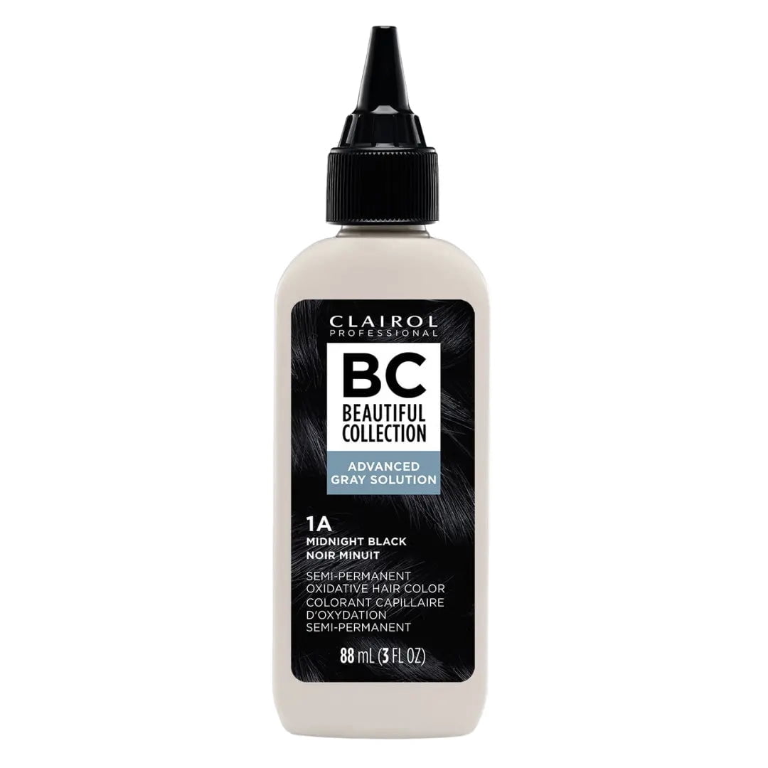 Clairol Professional Beautiful Collection Advanced Gray Solution Semi-Permanent Hair Color Crème 2A Rich Dark Brown, 3.0 oz