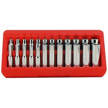 UPC: 0076812186225 | Geat Neck 18622 Deep/Shallow Metric + Holding Tray Socket Tool Set