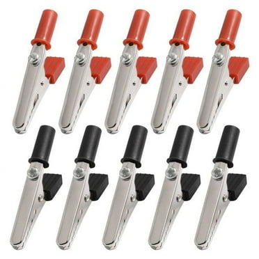 10A Handle electrical alligator clips 25 Pairs