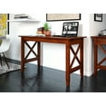 thumbnail image 2 of Mission Writing Desk in Walnut or Caramel, 2 of 7
