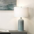 thumbnail image 4 of J&D Designs Declan 25.5" Coastal Ceramic Table Lamp in Blue Reactive Glaze, 4 of 4