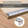 thumbnail image 5 of Mr. Pen- Tape Measure, 25-Foot, Yellow, Double Sided Steel Measuring Tape Measure with Fractions, Easy Read Tape Measure 25 ft, 5 of 9