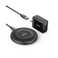 thumbnail image 2 of Cargador inalámbrico Anker PowerWave Sense Pad Alloy con adaptador Quick Charge 3.0, entrada USB-C Carga inalámbrica rápida certificada qi para Pixel 3 4 3XL 4XL, iPhone 13/13 Pro / 12/12 Pro Max / 12, 2 of 2