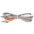 thumbnail image 1 of Clip De Cable De Cables De Electrodo, Alambre De Oropel Que Mejora La Salud Corporal Clip De Cables TENS Gris Para Máquina De Masaje, 1 of 7