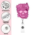 thumbnail image 2 of UDIYO Nurse ID Badge Holder Retractable Badge Holder Reel, 2 Pack Cute Badge Scrolls Brain, Heart, and Lungs are Suitable for Doctors, Nurses, Teachers, Student, 2 of 5