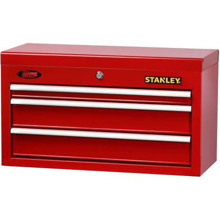 Stanley 5 Drawer Chest And Cabinet Combo With Bi Fold Doors Red