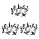thumbnail image 1 of Bewildely 11 Uds simulación de animales del océano pingüino juguete Animal Polar para coleccionables Type1, 1 of 6