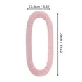 thumbnail image 4 of Unique Bargains 1pc Circle Hair Rollers for Women 11.42"x5.31" Pink, 4 of 6