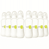 Avima Anti-Colic Baby Bottle, Standard Neck 10 oz, Medium Flow, Stage 2, 8 Pack Set