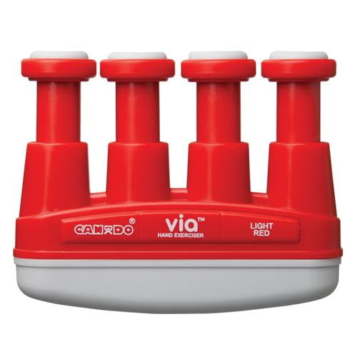 CanDo VIA hand exerciser, 2.5 pounds, light, red