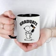 thumbnail image 3 of CafePress - Snoopy Graduate Mug - 11 oz Ceramic Mug - Novelty Coffee Tea Cup, 3 of 3