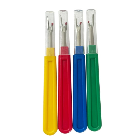 4Pcs Manual Suture Remover Round Handle Cross Stitch Sewing Thread Remover Tools