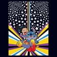 thumbnail image 2 of Women's Lilo & Stitch Friends on Bike Poster Graphic Tee Navy Blue Small, 2 of 4