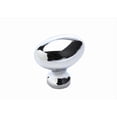 thumbnail image 1 of Hickory Hardware P3054-CH 1.25 In. Williamsburg Chrome Cabinet Knob, 1 of 2