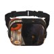 thumbnail image 1 of Balery Black Cat in Wildflowers Mochila Cinturón para Mujeres y Hombres, Bolsa de Cintura Impermeable de Doble Capa con Correa, 1 of 9