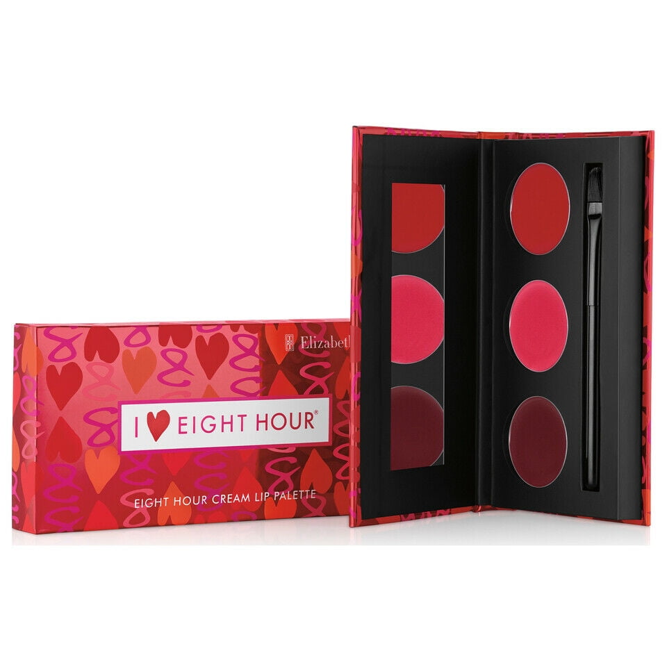 Elizabeth Arden I Love Eight Hour Heart Cream Lip Protectant Palette