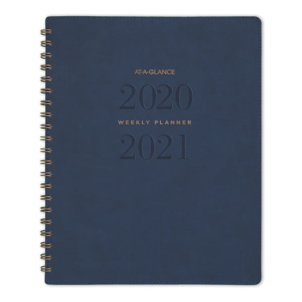 8-1/2" x 11... Weekly & Monthly Planner AT-A-GLANCE Academic Planner 2020-2021 