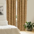 thumbnail image 2 of Ambesonne Leaves Curtains, Autumn Faded Leafage, Pair of 28"x95", Multicolor, 2 of 5