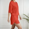 thumbnail image 6 of Short Sets for Women 2 Piece Set Top & Loose Fit Shorts Women Summer Outfits Cute Outfits, 6 of 8