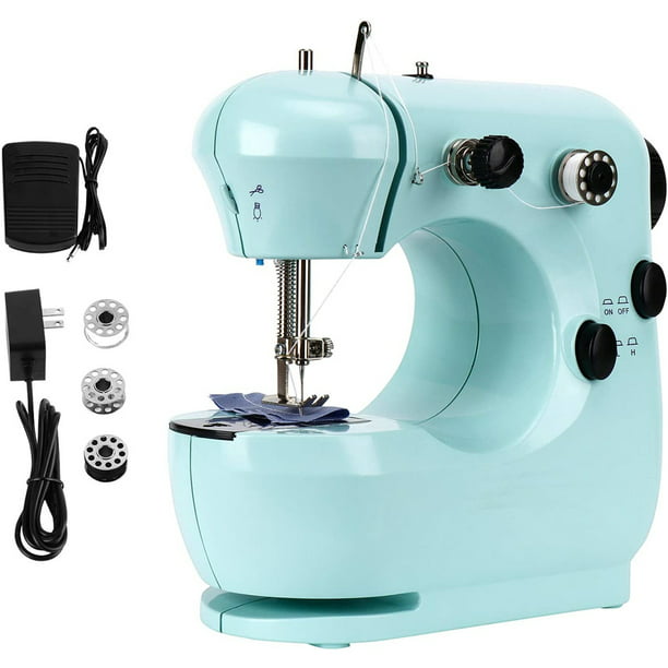 Portable Mini Sewing Machine Kit with LED Light for Beginner 