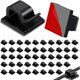thumbnail image 1 of 50 piezas con cintas, clips de alambre, organizador de cables, soporte de cables, gestión de cables para automóvil, oficina y hogar, 1 of 8