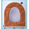 thumbnail image 2 of Juego de 2 fundas para asiento de inodoro ZHAOCHENG azul gruesas con asa, 2 of 3