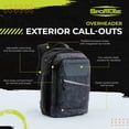 thumbnail image 3 of Sportube Overheader Boot and Gear Backpack, Carry-on Travel Bag, Graphite Topo, 3 of 11