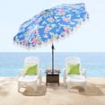 thumbnail image 2 of BrylaneHome Umbrella Standard Side Table, 2 of 3