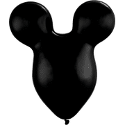 Disney 15" 2 Count All Occasion Black Mickey Ears Balloon, All Ages