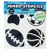 Stencil Assorted Shapes Jumbo