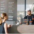 thumbnail image 4 of GHSDFBB 2 Pack Tabletop Chalkboard Sign with Base Stand, 8 x12 Inch Menu Chalk Board Sign Store Food Signs, Message Boards for Party, Wedding, Tables Decoration, Bar and Restaurant, 4 of 6