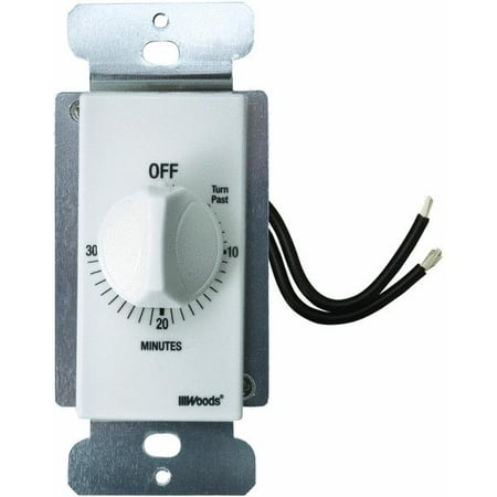 Woods In-Wall 30 Min Spring Wound Timer