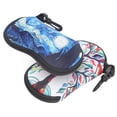 thumbnail image 3 of 2 fundas para gafas, bolsa de almacenamiento portátil para gafas de sol, bolsa impermeable con cremallera, 3 of 14