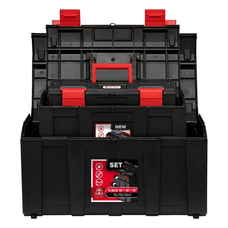 

Qbrick Regular R-box 19 16 and 13 Toolbox Set Easy Tool Storage and Transportation