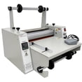 thumbnail image 3 of INTSUPERMAI 14In Steel Roller Laminator Hot Thermal and Cold Laminating Machine Double Sides Automatically and Foot Control Speed Adjustable, 3 of 9